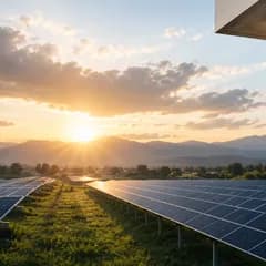 A rooftop solar array at one of the commercial sites running on the BijliBachao platforms.