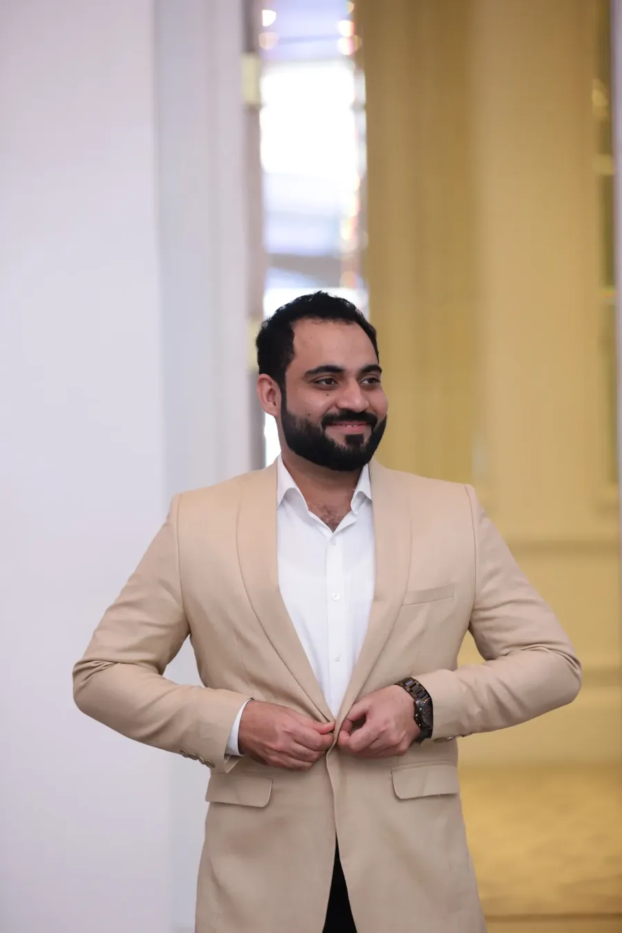 Ali Ahmed at the UNIDO PAIDAR founder event he convened in Lahore, February 2026.